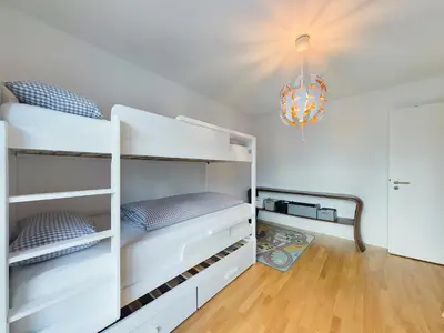 Ein Bett oder Betten in einem Zimmer der Unterkunft Zugspitzblick