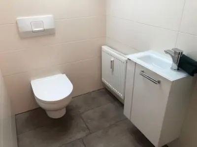 Ein Badezimmer in der Unterkunft Alpendomizil Reber 1