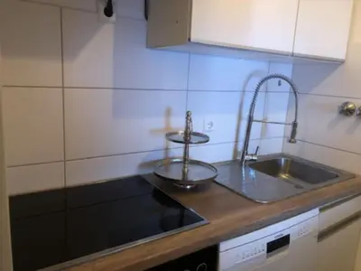 Küche/Küchenzeile in der Unterkunft Alpendomizil Reber 2