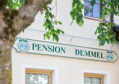 Grundriss der Unterkunft Pension Demmel, Bed & Breakfast