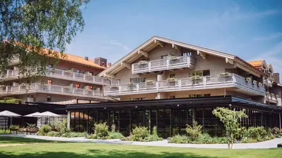 Das Gebäude in dem sich das Hotel befindet