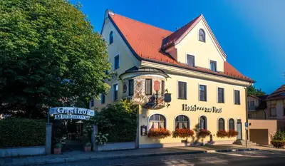 Das Gebäude in dem sich das Hotel befindet