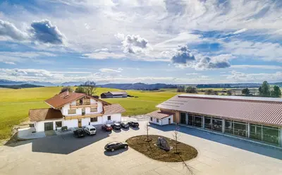 Das Gebäude in dem sich das Hotel befindet