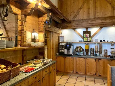 Küche/Küchenzeile in der Unterkunft Gasthof & Hotel Jägerwirt
