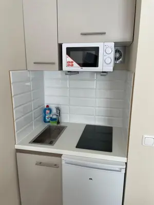 Küche/Küchenzeile in der Unterkunft Apartment an der Stadtmauer by Aux Property