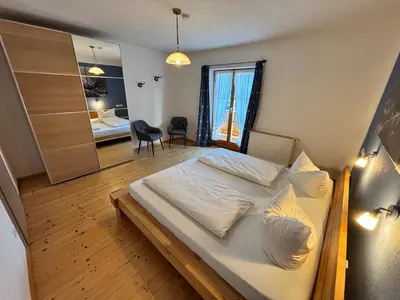 Ein Bett oder Betten in einem Zimmer der Unterkunft Apartment Eva