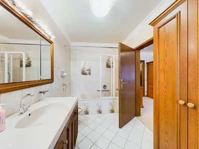 Ein Badezimmer in der Unterkunft Alpspitz-Flair