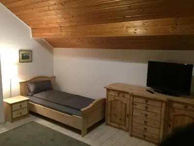 TV/Unterhaltungsangebot in der Unterkunft Komfort Wohn- und Ferienhaus JAKOBI