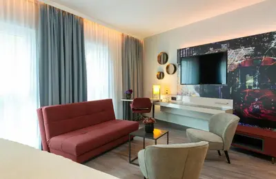 TV/Unterhaltungsangebot in der Unterkunft Leonardo Hotel Augsburg