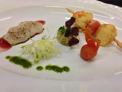 Essen im Hotel oder in der Nähe