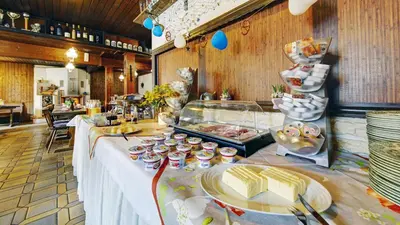 Essen in der Pension oder in der Nähe
