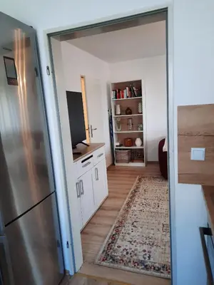 Küche/Küchenzeile in der Unterkunft Moderne 3Zimmer Wohnung, in Königsbrunn bei Augsburg