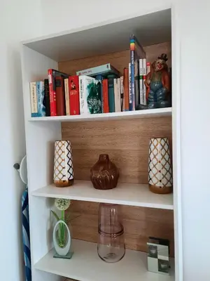 Die Bibliothek in der Ferienwohnung