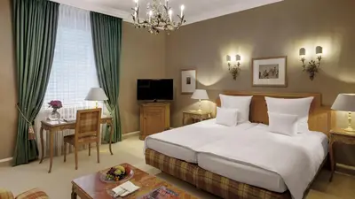 TV/Unterhaltungsangebot in der Unterkunft Hotel Excelsior München