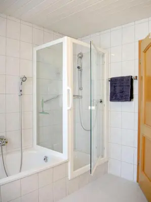 Ein Badezimmer in der Unterkunft Ferienwohnungen Irmengard