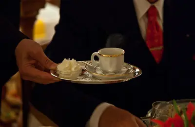 Essen im Hotel oder in der Nähe