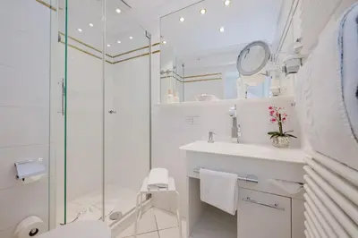 Ein Badezimmer in der Unterkunft Hotel & Spa Fontenay