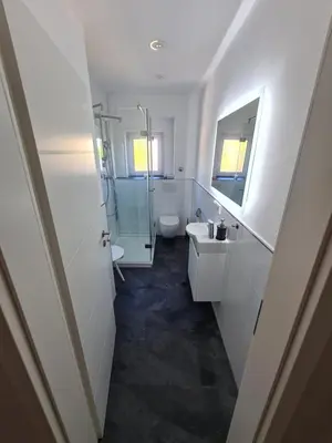 Ein Badezimmer in der Unterkunft Highfield 2 rooms Apartment