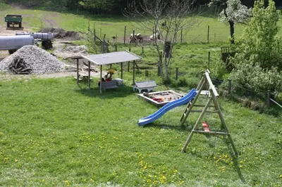 Ein Garten an der Unterkunft Feichten-Hof Zaiser Zimmer