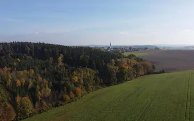 Naturlandschaft in der Nähe des Chalets