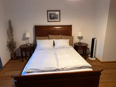 Ein Bett oder Betten in einem Zimmer der Unterkunft Gasthof Zur Post