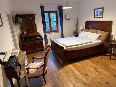 Ein Bett oder Betten in einem Zimmer der Unterkunft Gasthof Zur Post
