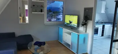 TV/Unterhaltungsangebot in der Unterkunft München großzügige Wohnung sehr ruhig