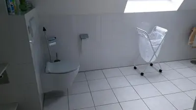 Ein Badezimmer in der Unterkunft München großzügige Wohnung sehr ruhig
