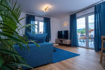TV/Unterhaltungsangebot in der Unterkunft Ferienwohnung FühlDichWohl