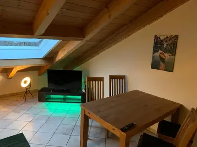 TV/Unterhaltungsangebot in der Unterkunft Ferienwohnung Juliane