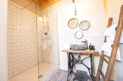 Ein Badezimmer in der Unterkunft Haus Ludwig Alpenkrähe