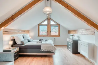 Ein Sitzbereich in der Unterkunft Urlaub im Inntal Ferienwohnung Brünnstein