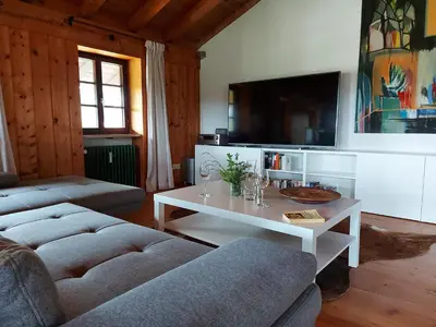 TV/Unterhaltungsangebot in der Unterkunft Marxhof Seebruck am Chiemsee