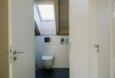 Ein Badezimmer in der Unterkunft Lichtdurchflutete Wohnung mit großer Dachterrasse
