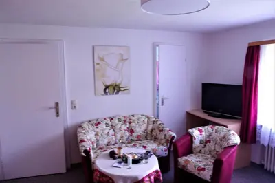 TV/Unterhaltungsangebot in der Unterkunft Gästehaus Lödermann