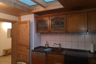 Küche/Küchenzeile in der Unterkunft Andermichlhof (3)Ferienwohnung Groß Landsberger Strasse 8