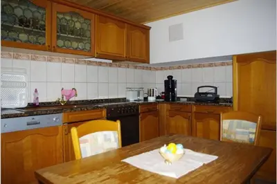 Küche/Küchenzeile in der Unterkunft Andermichlhof (3)Ferienwohnung Groß Landsberger Strasse 8