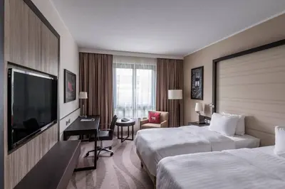 TV/Unterhaltungsangebot in der Unterkunft Munich Airport Marriott Hotel