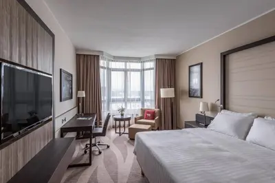 TV/Unterhaltungsangebot in der Unterkunft Munich Airport Marriott Hotel