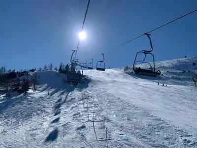 Ferienwohnung Bergblick im Winter