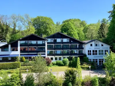 Das Gebäude in dem sich das Hotel befindet