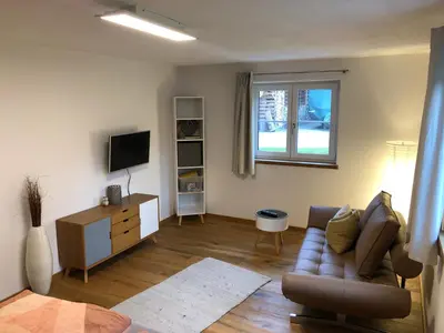 TV/Unterhaltungsangebot in der Unterkunft Ferienwohnung im Zentrum