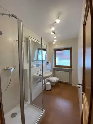 Ein Badezimmer in der Unterkunft Traumferienwohnungen Schliersee