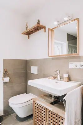 Ein Badezimmer in der Unterkunft Mountain Mama Ferienhaus