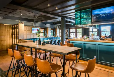 Lounge oder Bar in der Unterkunft Hotel Gut Ising