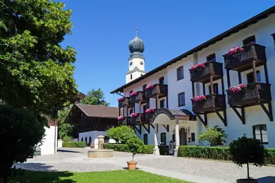 Das Gebäude in dem sich das Hotel befindet