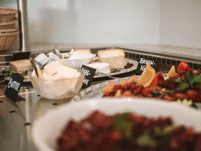 Essen im Hotel oder in der Nähe