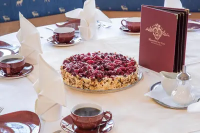 Essen im Hotel oder in der Nähe