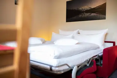 Ein Bett oder Betten in einem Zimmer der Unterkunft Atempause