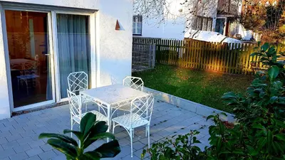 Ein Garten an der Unterkunft Villa Viktoria 3 - Apartments